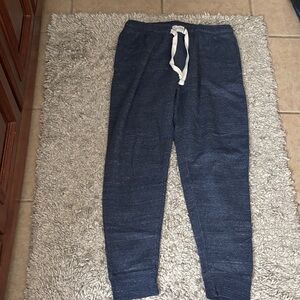 Lucky Brand Navy Joggers with White Drawstring